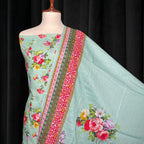 Digital Printed Khaddar 3 Piece Suit D8