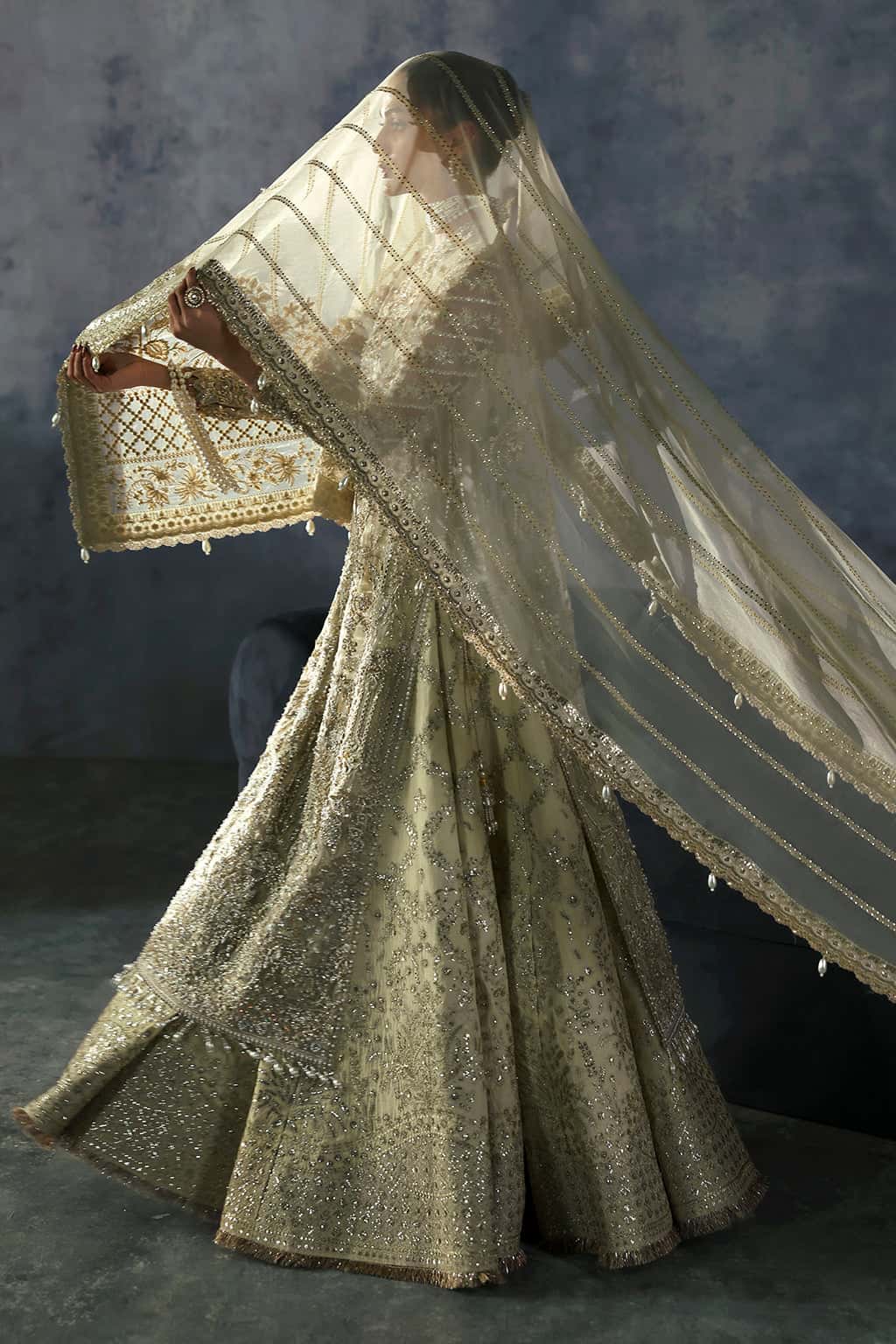 Afrozeh – Orazio (Golden Beige Organza)