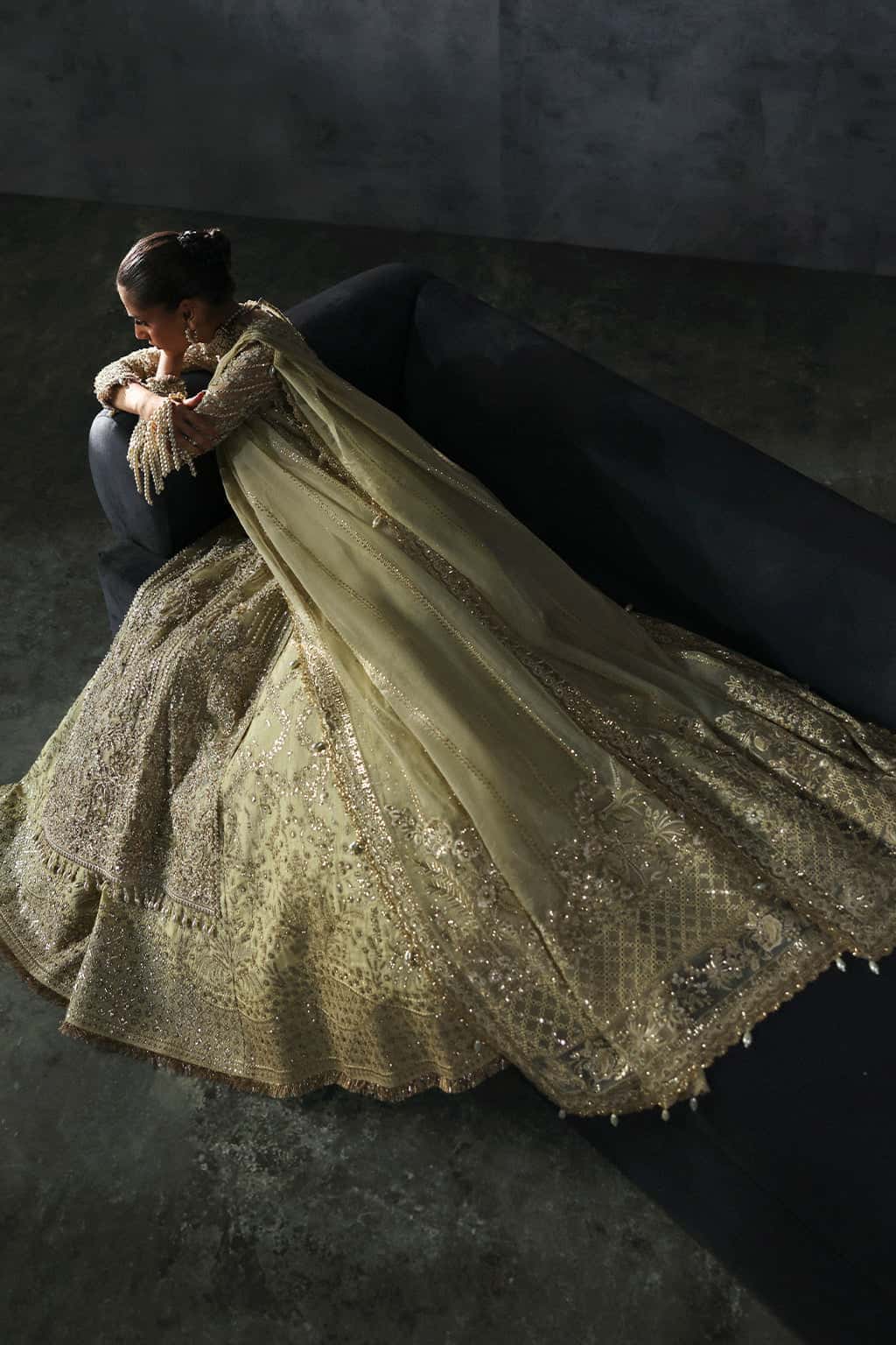 Afrozeh – Orazio (Golden Beige Organza)