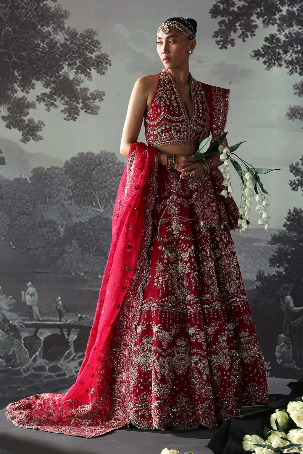 Claude – Ruby Dream Bridal Set