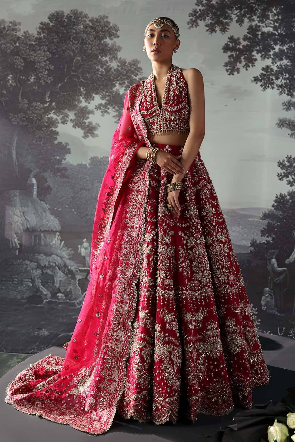 Claude – Ruby Dream Bridal Set