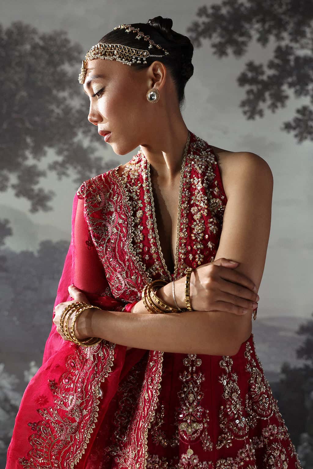 Claude – Ruby Dream Bridal Set
