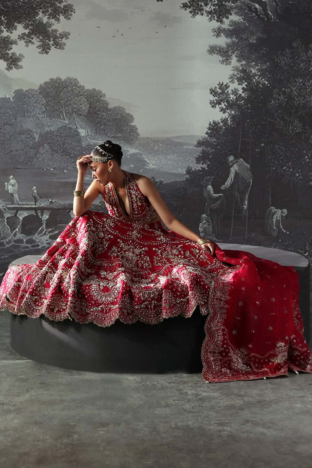 Claude – Ruby Dream Bridal Set