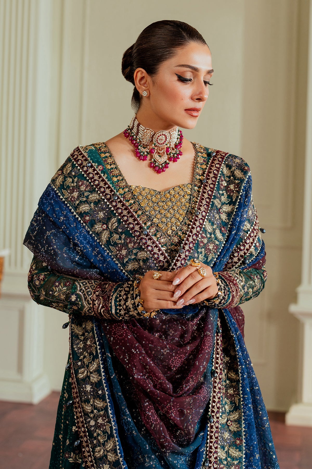Chantelle – BQU-CH13-03 (Midnight Blue Chiffon)