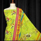Digital Printed Khaddar 3 Piece Suit D7