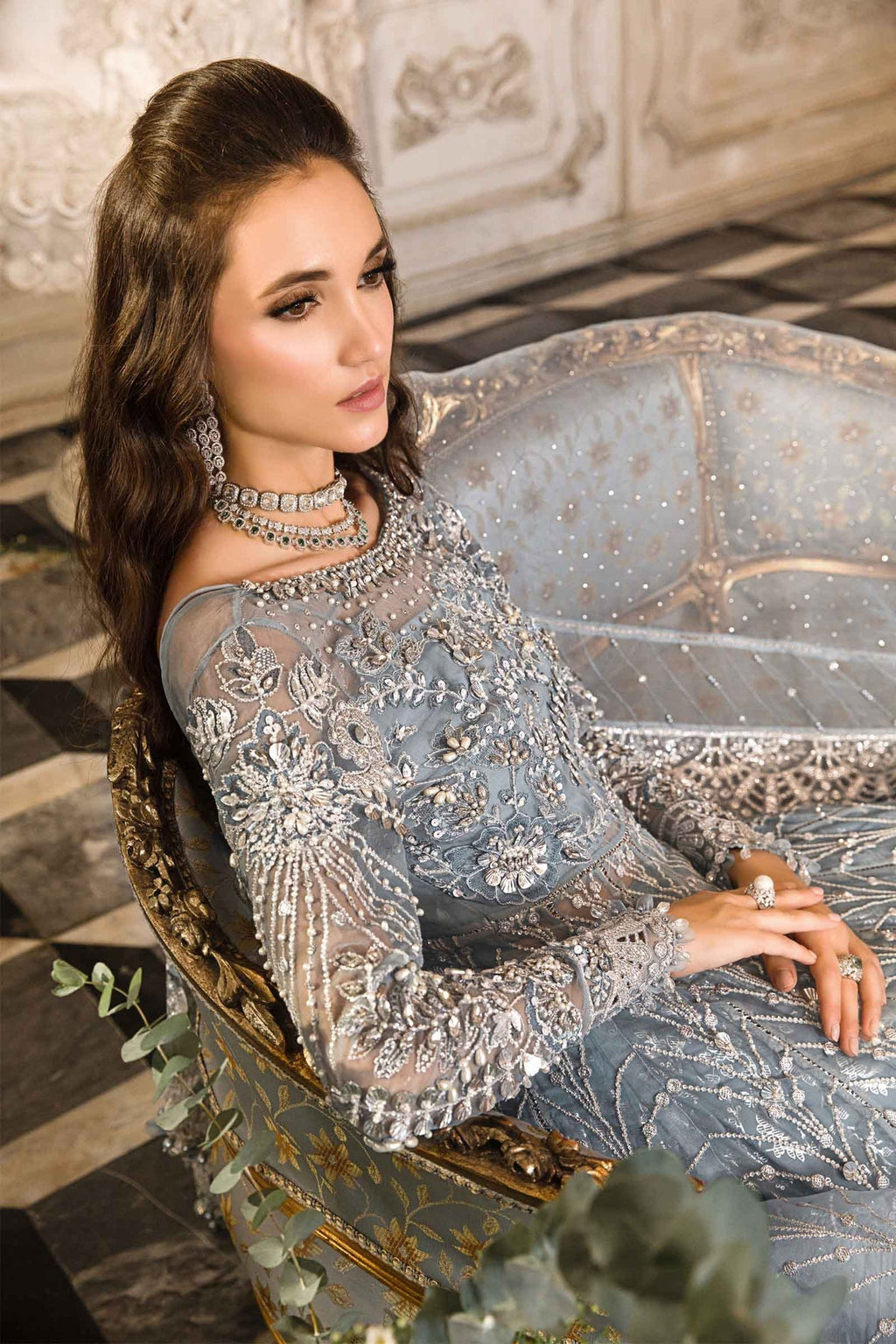 Amani – Celestial Teal Formal Outfit