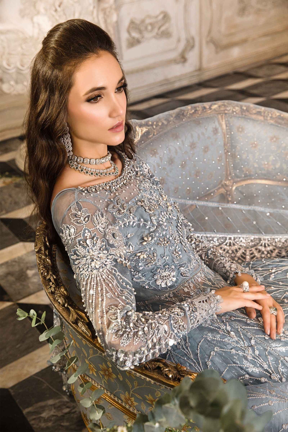 Amani – Celestial Teal Formal Outfit