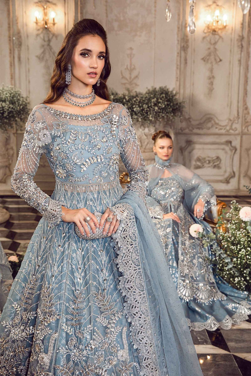 Amani – Celestial Teal Formal Outfit