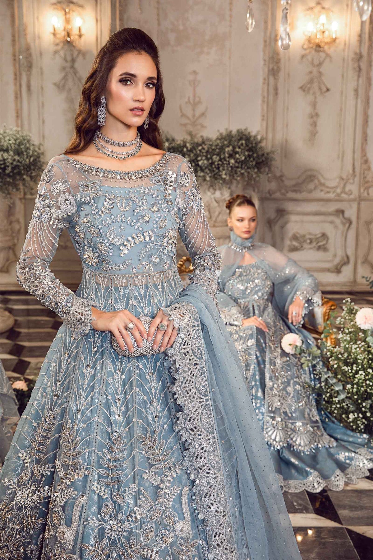 Amani – Celestial Teal Formal Outfit