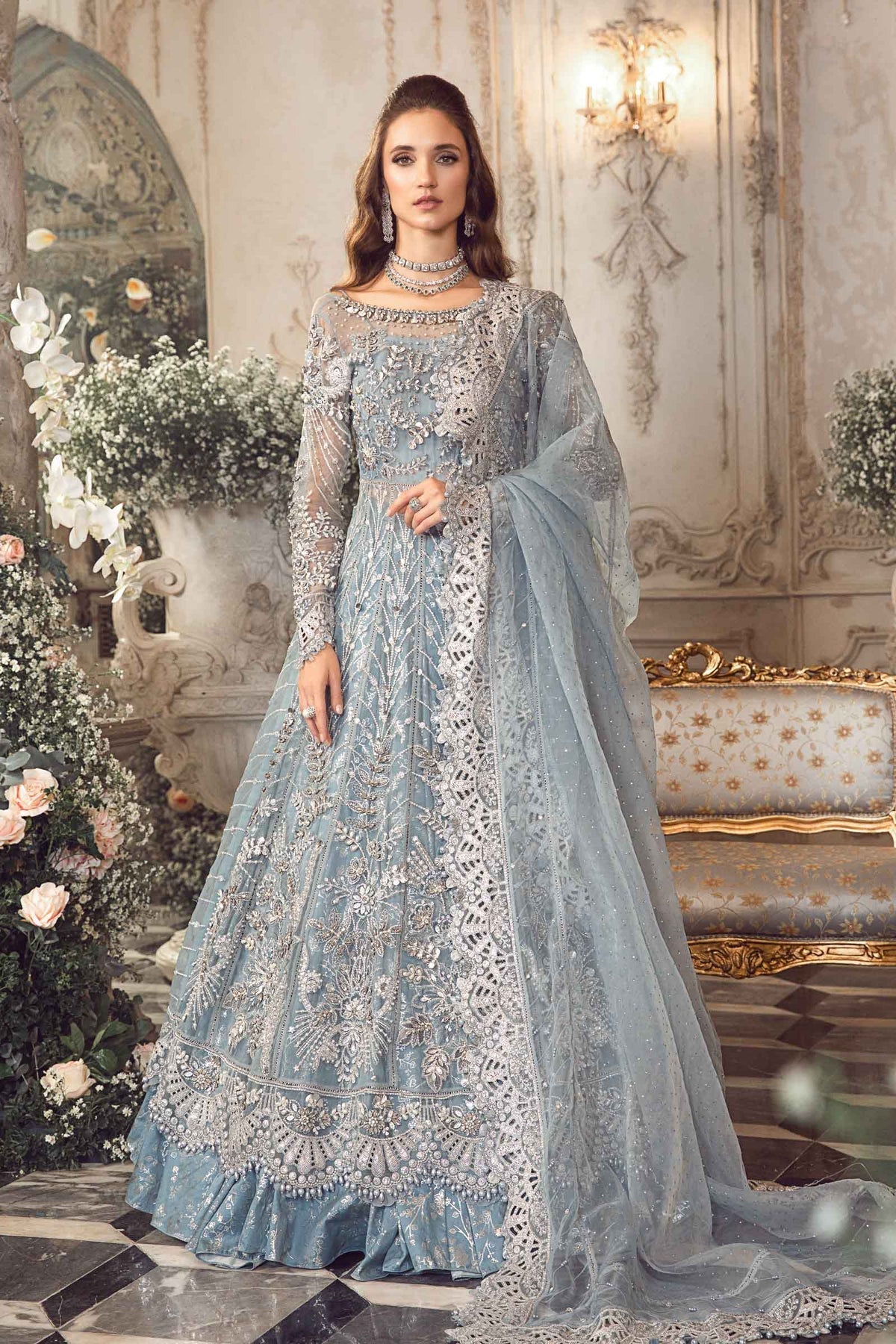 Amani – Celestial Teal Formal Outfit