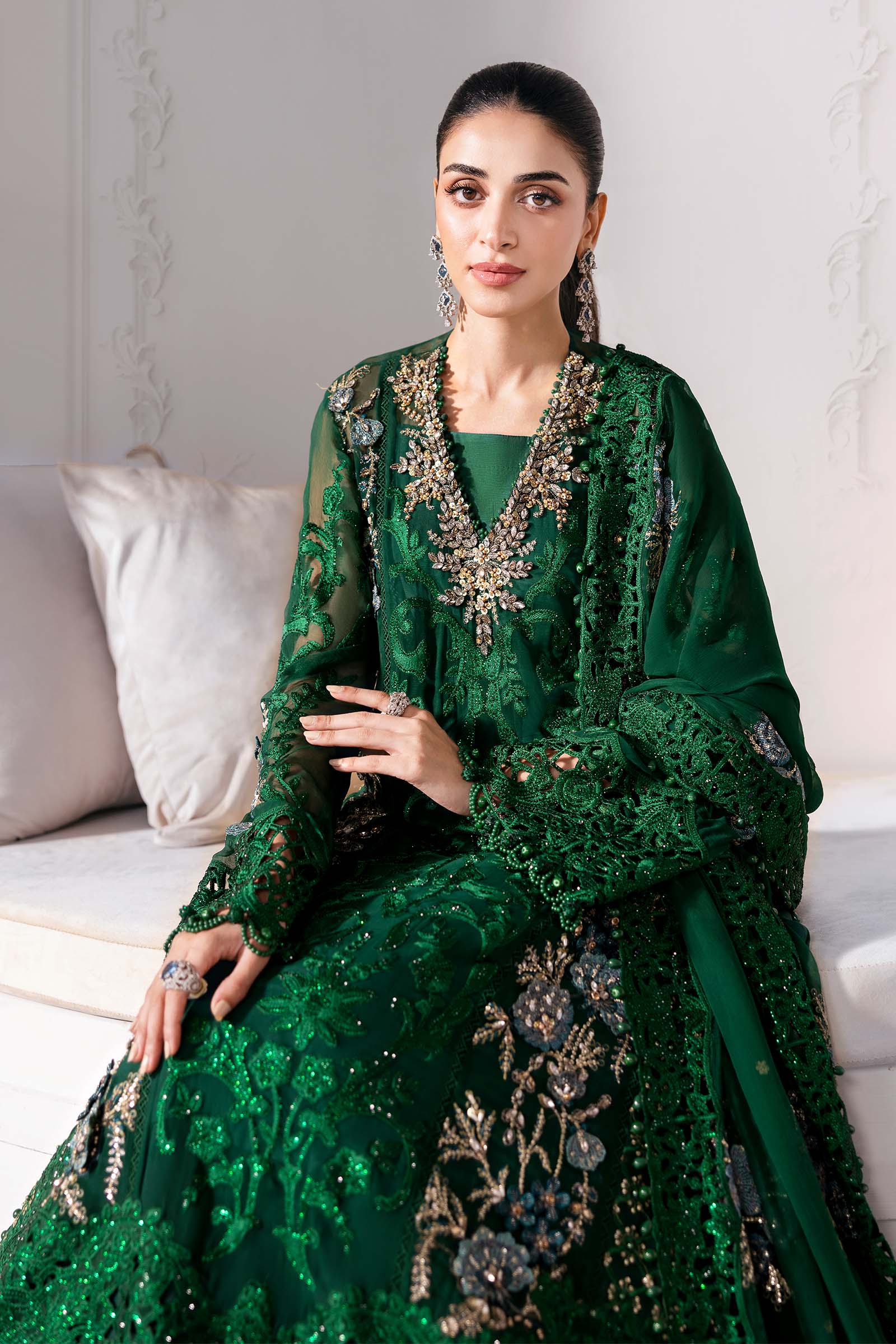 Maria.B – D8 (Emerald Green Chiffon)