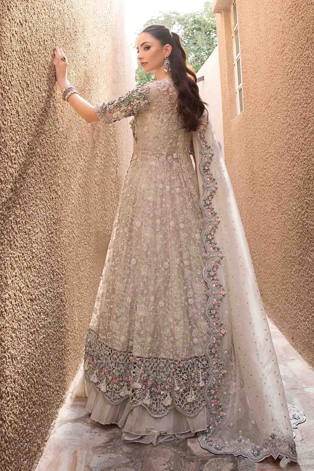Maria.B – FX-862 (Silver Blush Organza)
