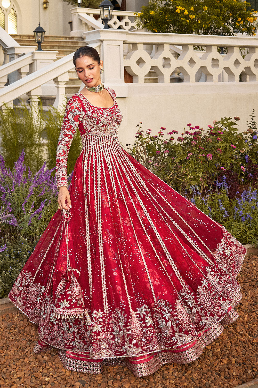 Mehrunisa – Scarlet Majesty Bridal Outfit