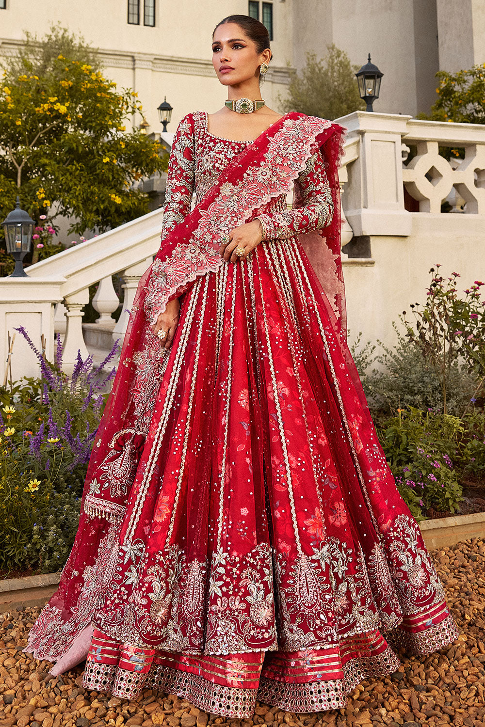 Mehrunisa – Scarlet Majesty Bridal Outfit