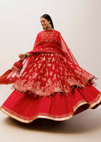 Rukhsar – Royal Red Heritage Bridal