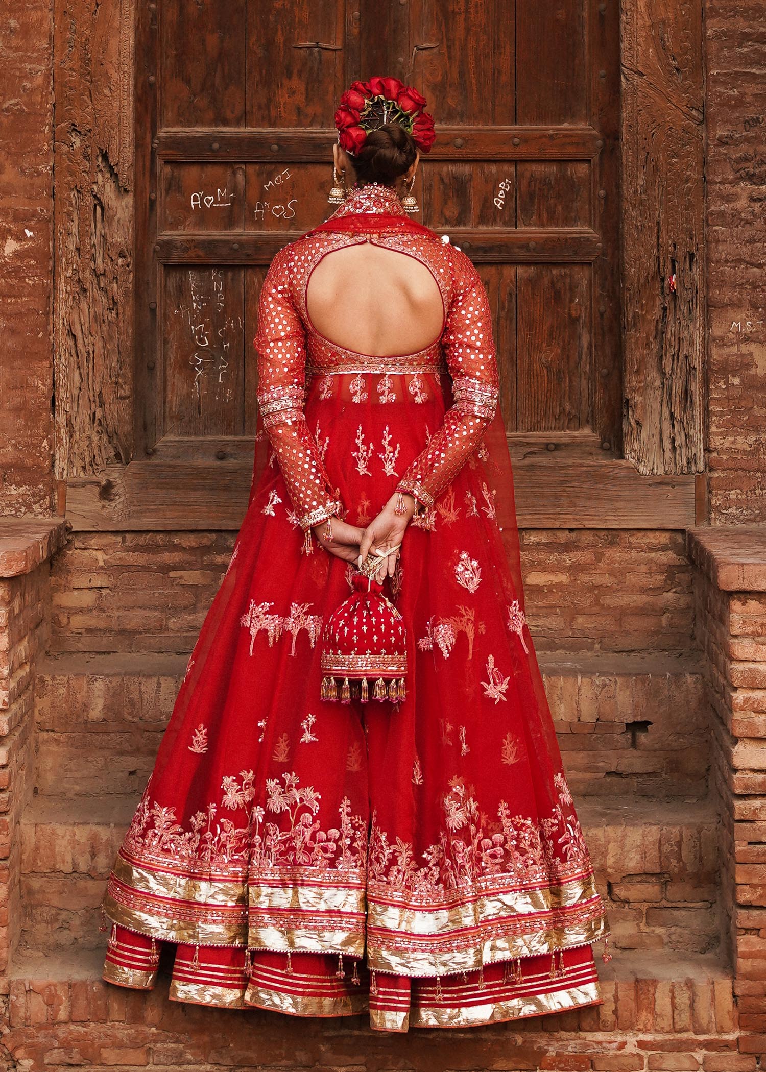 Rukhsar – Royal Red Heritage Bridal