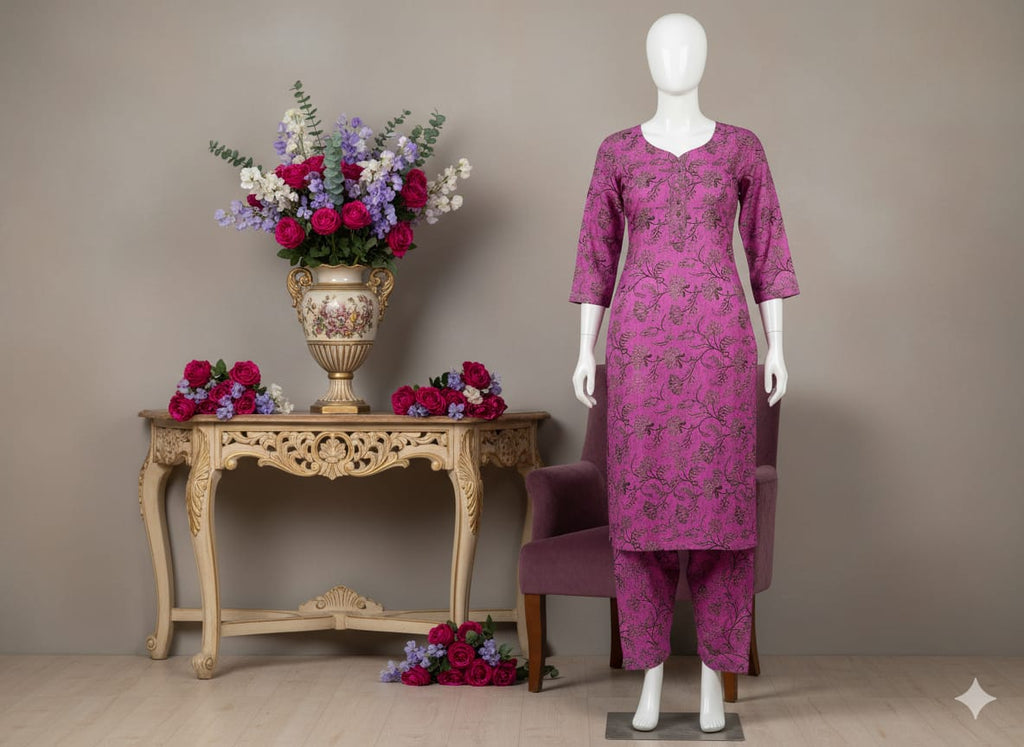 Bana Dora Linen 2-Piece Suit D6