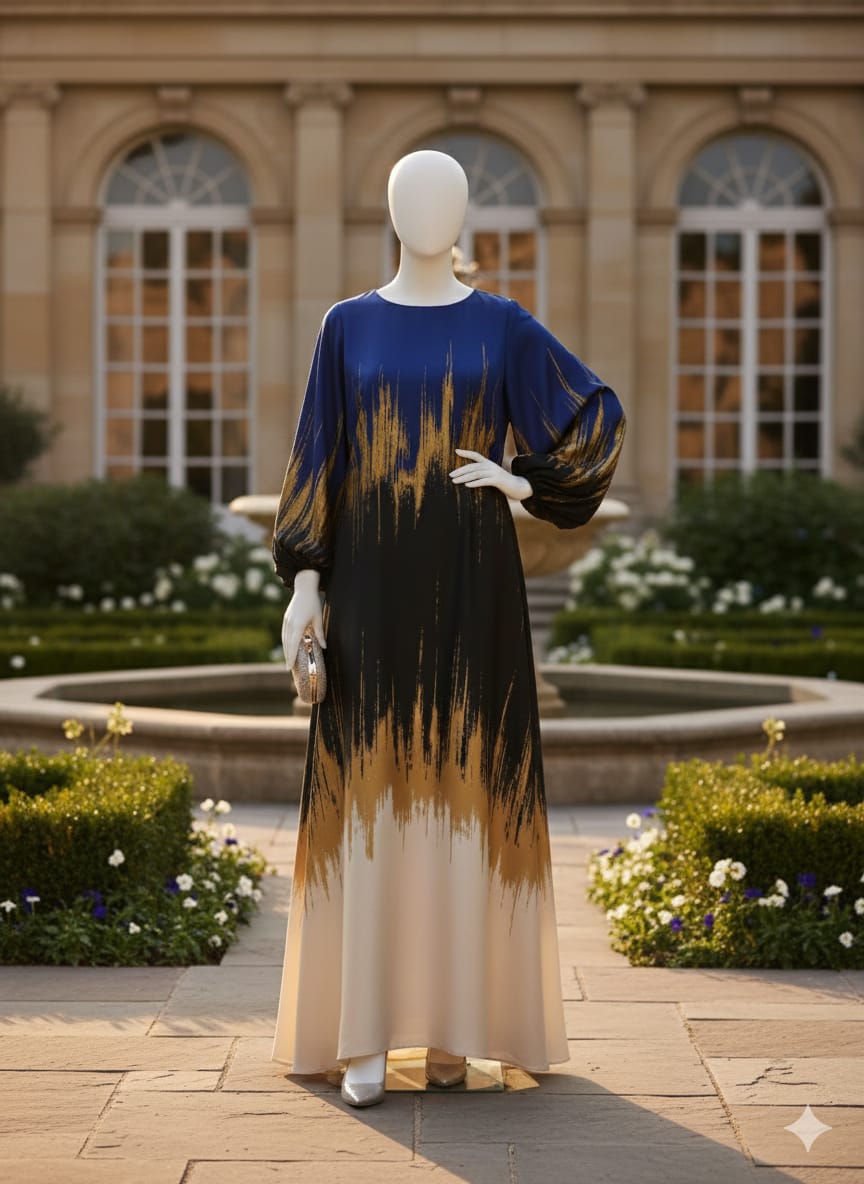 Double Shaded Premium Silk 3 Piece D4