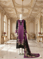 Double Shaded Premium Silk 3 Piece D5