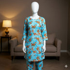 Digital Printed Khaddar 2 Piece Suit D12