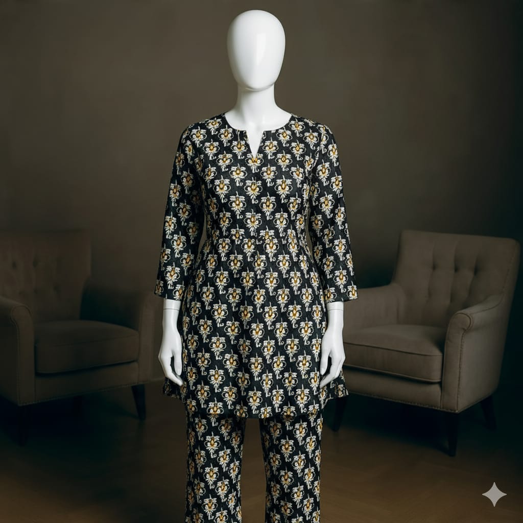 Digital Printed Khaddar 2 Piece Suit D11