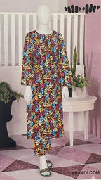 Digital Printed Khaddar 2 Piece Suit D1