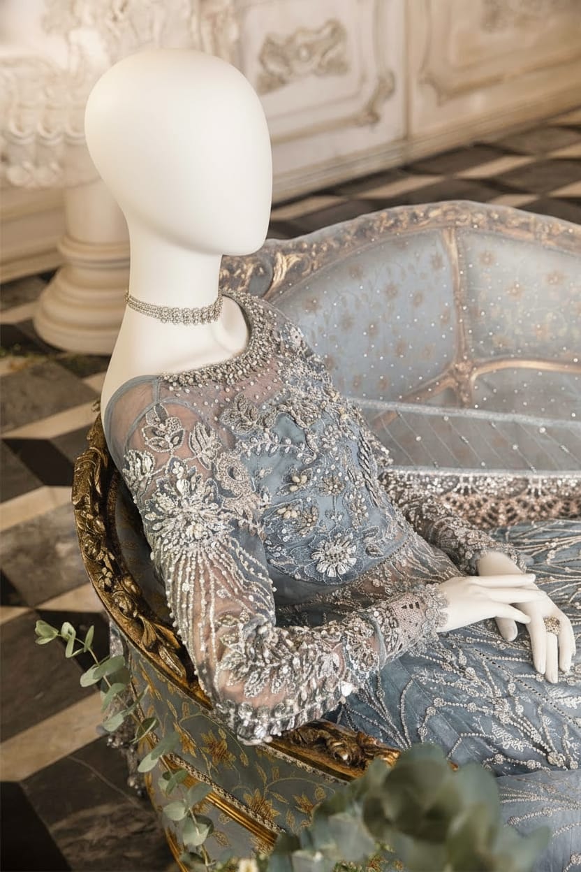 Amani – Celestial Teal Formal Outfit