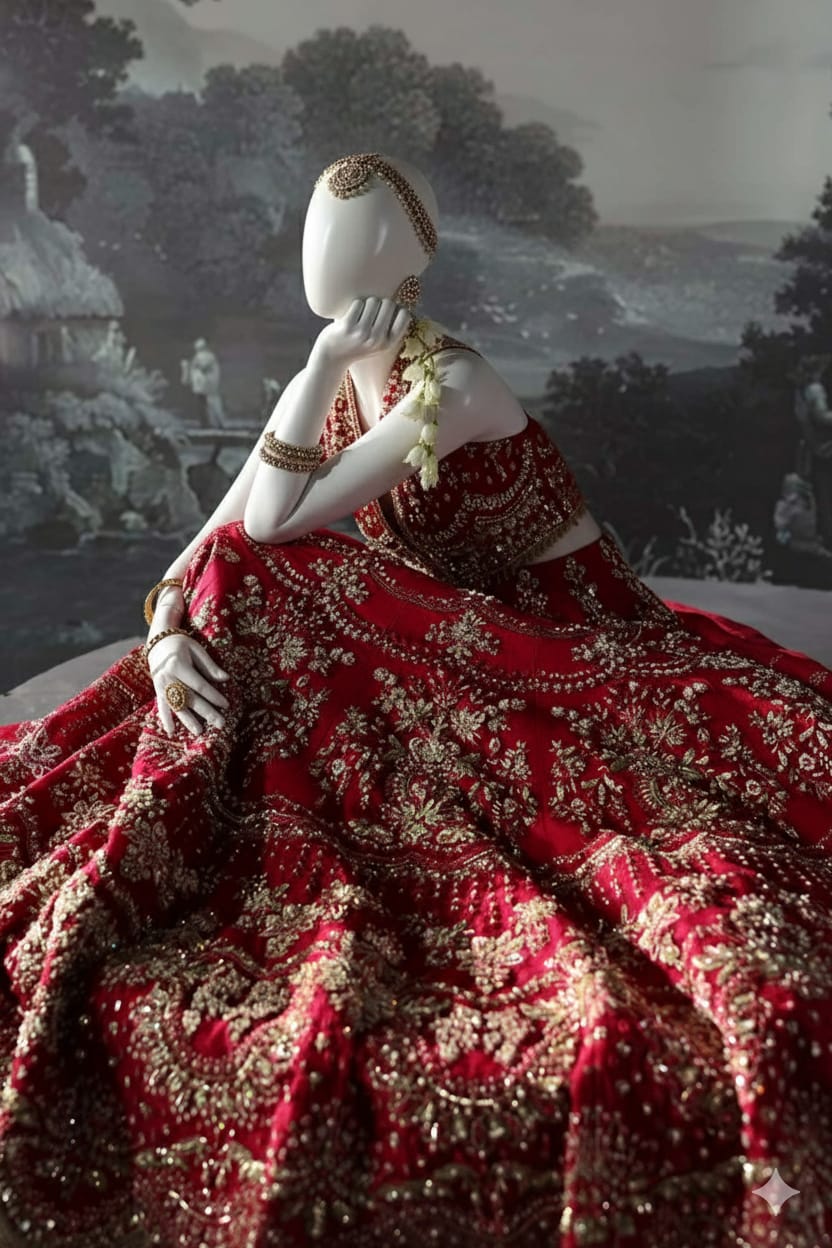 Claude – Ruby Dream Bridal Set