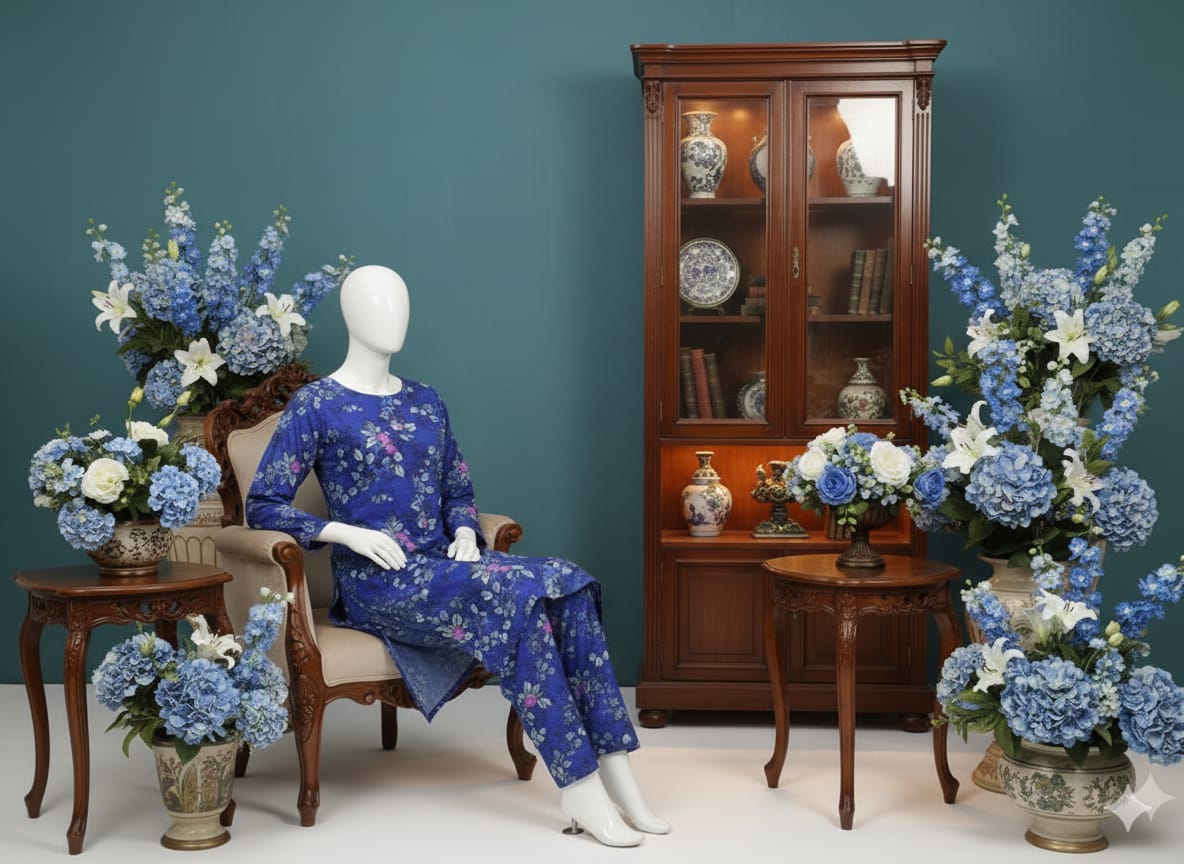 Bana Dora Linen 2-Piece Suit D4