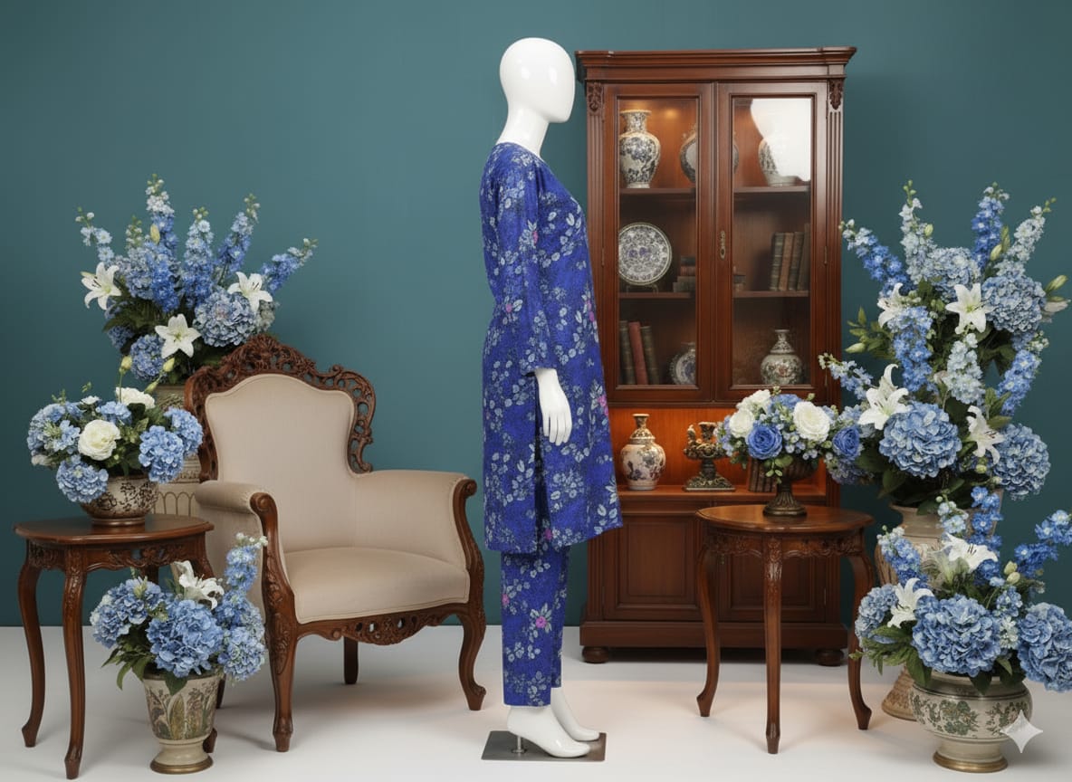 Bana Dora Linen 2-Piece Suit D4