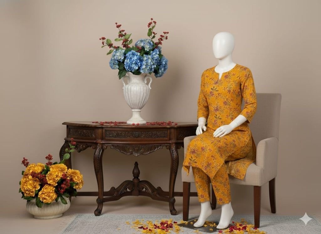 Bana Dora Linen 2-Piece Suit D1