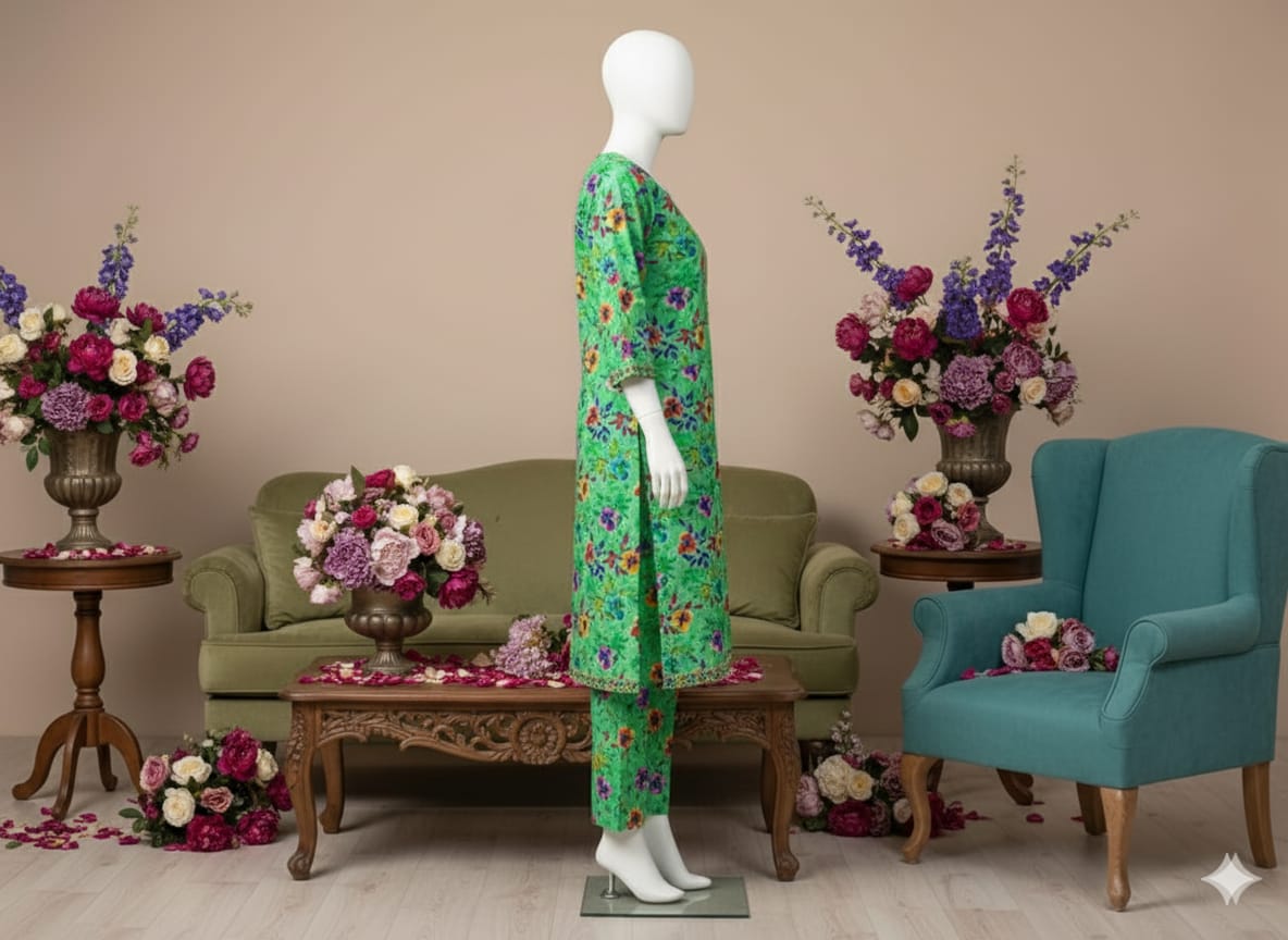 Bana Dora Linen 2-Piece Suit D7