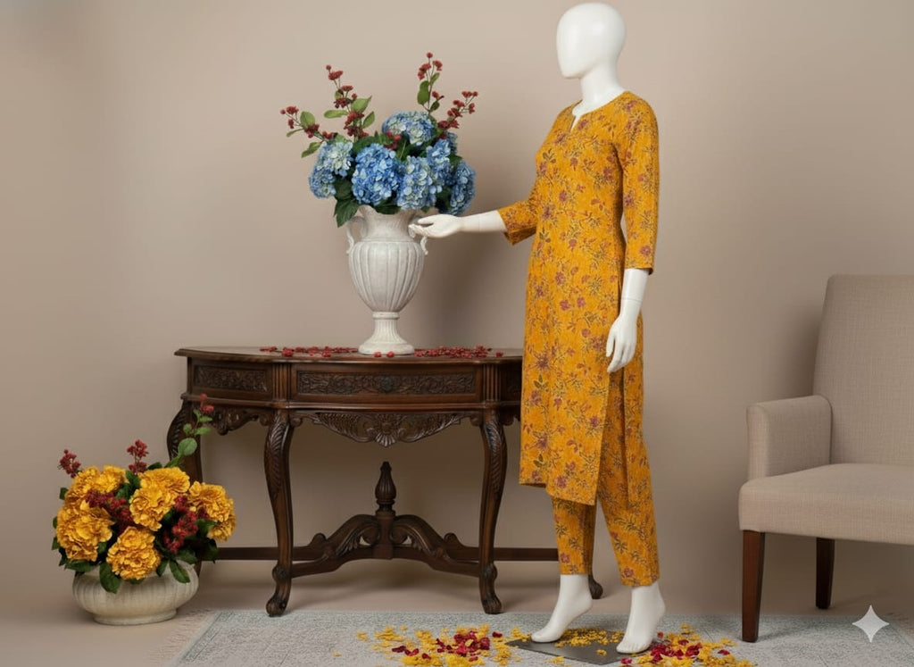 Bana Dora Linen 2-Piece Suit D1