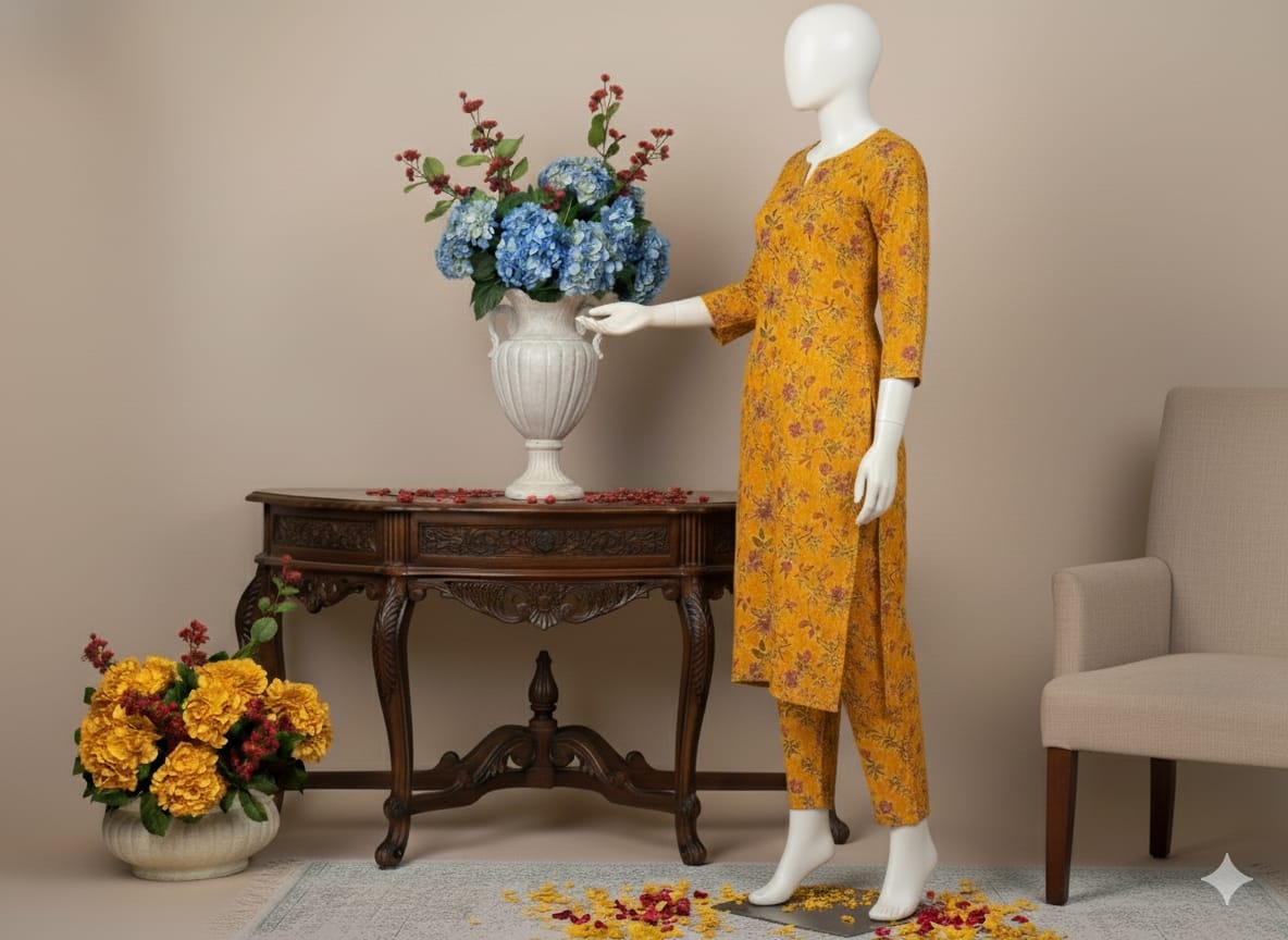 Bana Dora Linen 2-Piece Suit D1