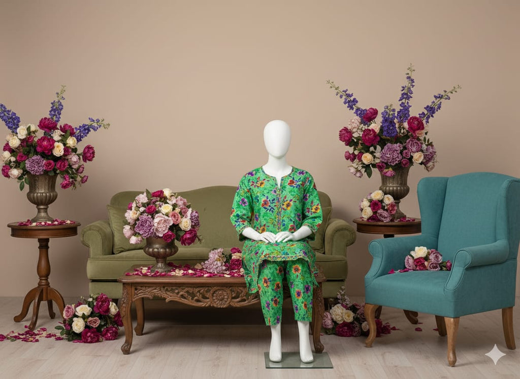 Bana Dora Linen 2-Piece Suit D7