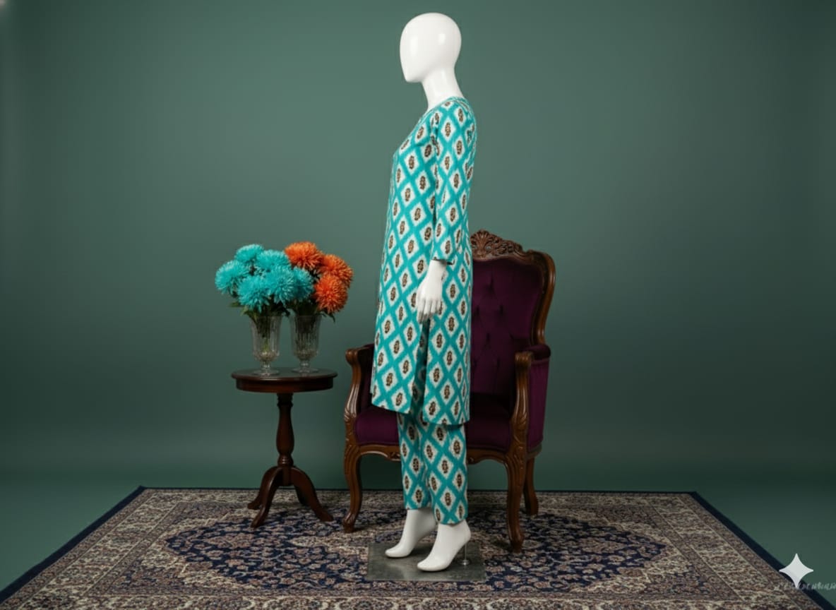 Bana Dora Linen 2-Piece Suit D2