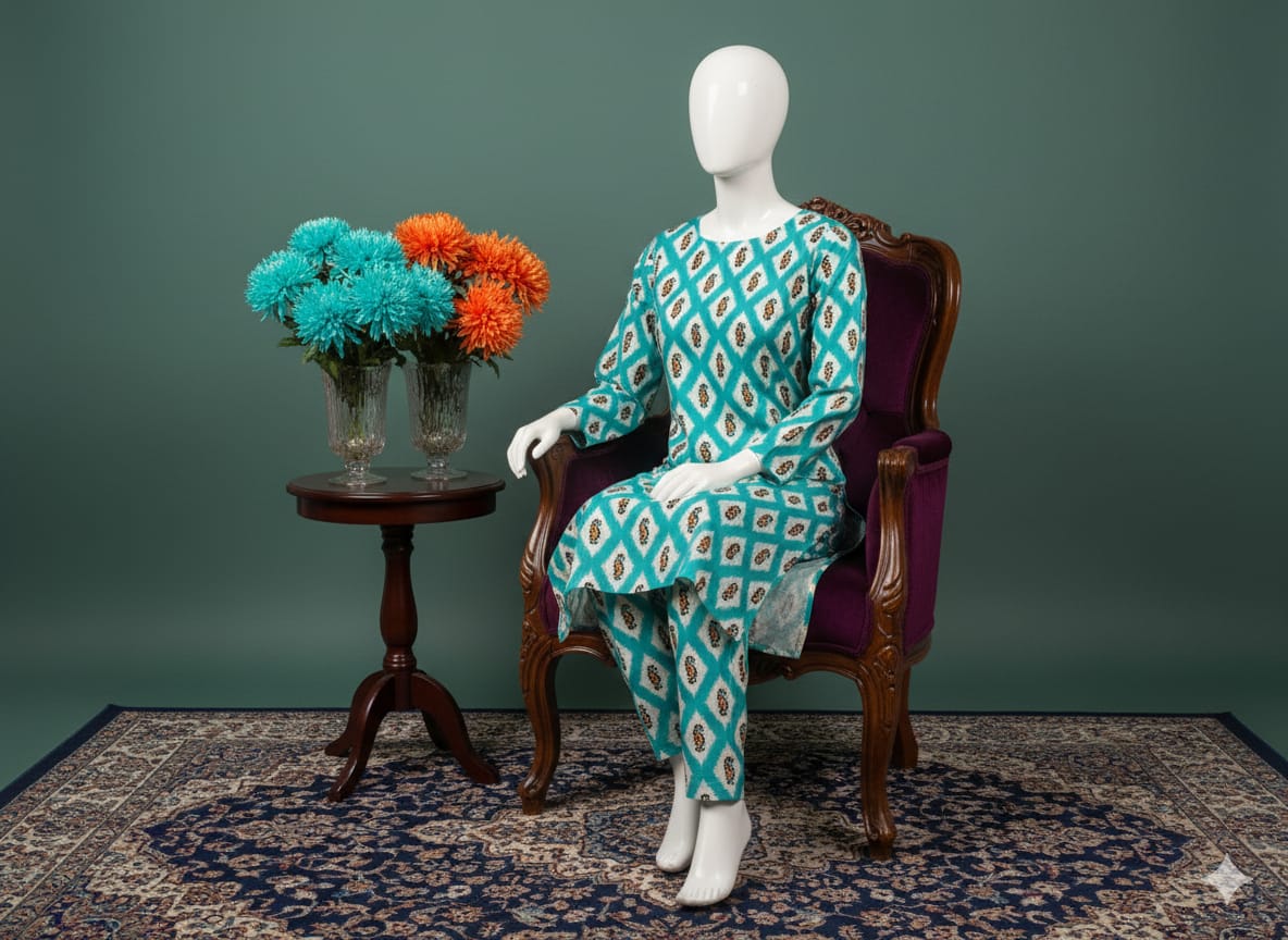 Bana Dora Linen 2-Piece Suit D2