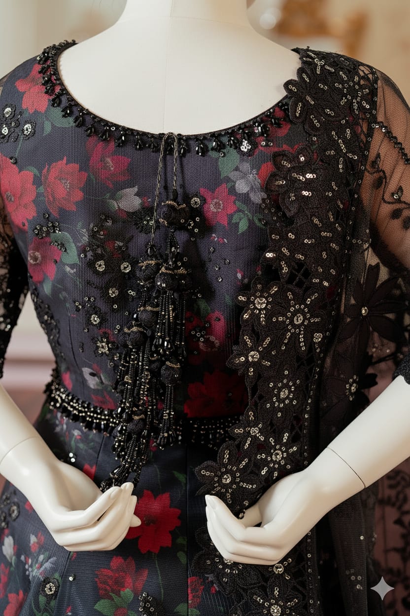 Chantelle – BQU-CH13-05 (Rose Quartz Net)