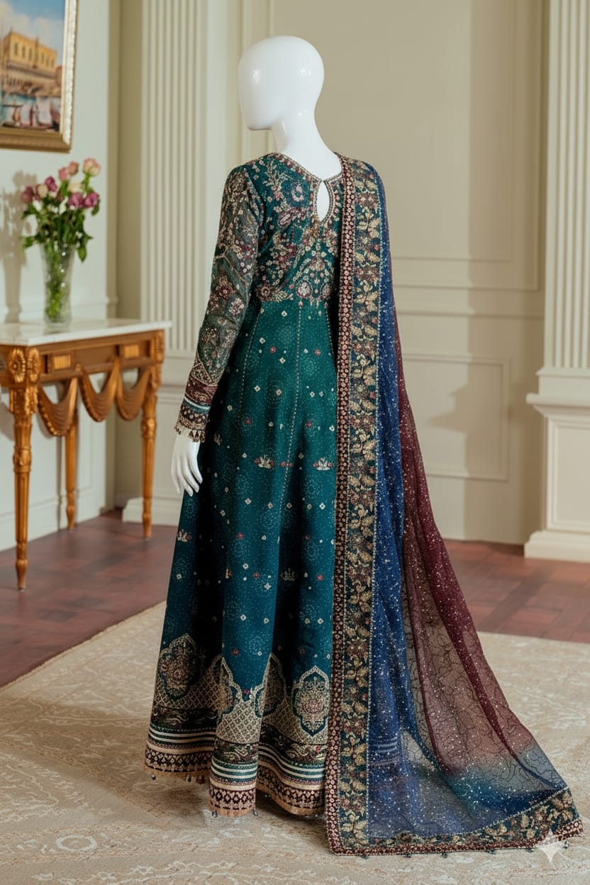 Chantelle – BQU-CH13-03 (Midnight Blue Chiffon)