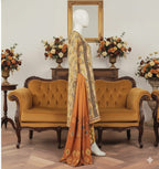 Digital Printed Khaddar 3 Piece Suit D6