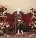 Digital Printed Khaddar 3 Piece Suit D3