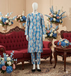 Digital Printed Khaddar 2 Piece Suit D4